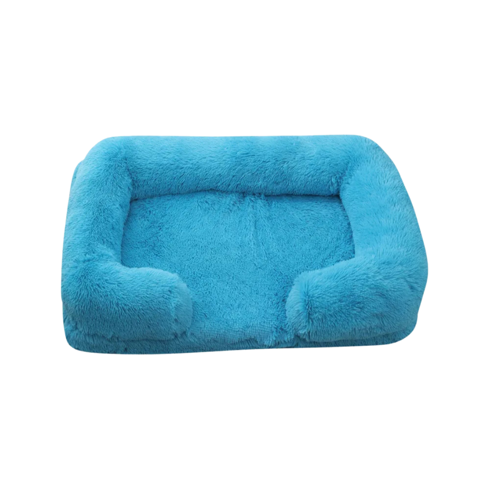 Plush Dog Bed | Anti-Slip, Washable & Durable Cozy Bed for Small to Medium Dogs