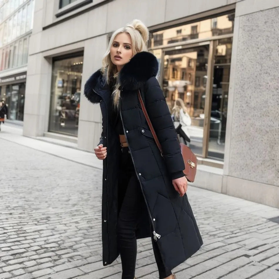 Avencea - Warm Extended Length Winter Coat