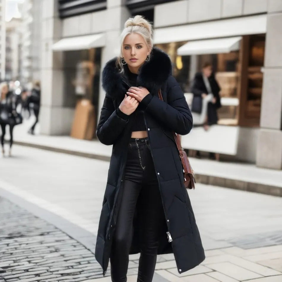 Avencea - Warm Extended Length Winter Coat