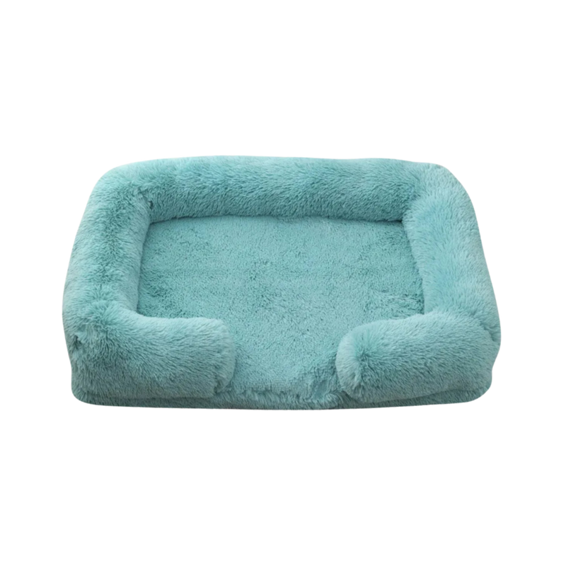Plush Dog Bed | Anti-Slip, Washable & Durable Cozy Bed for Small to Medium Dogs