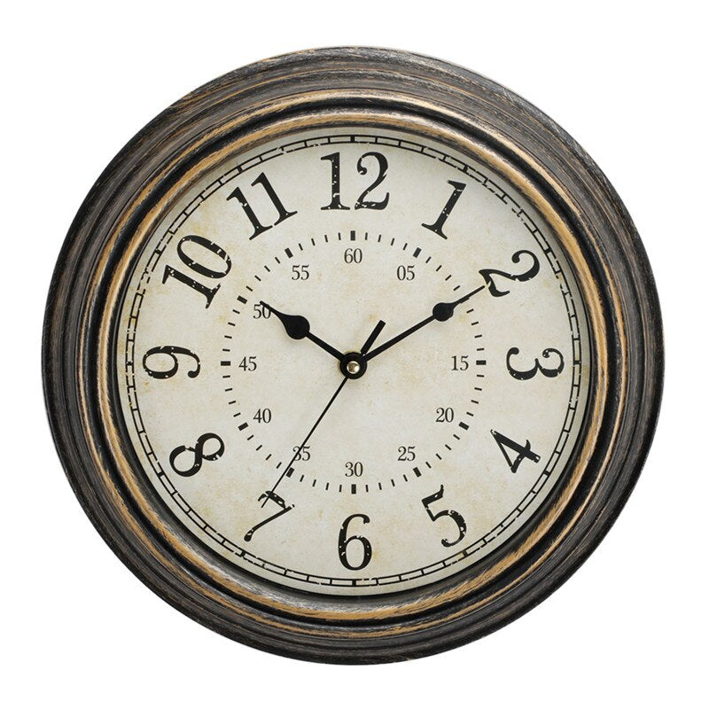 Tijdloze vintage | antieke houten wandklok | rustieke retro-charme & nostalgische elegantie voor uw huis
