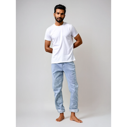 Heren Jeans met Relaxte Pasvorm – Comfortabel & Tijdloos