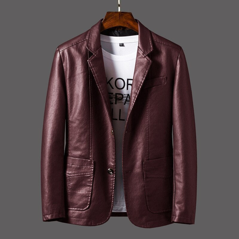 Avencea - Stylish Leather Jacket for Men