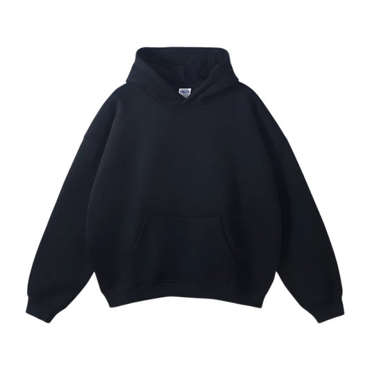Ursula – Katoenen Hoodie met Kangoeroezak en Lange Mouwen
