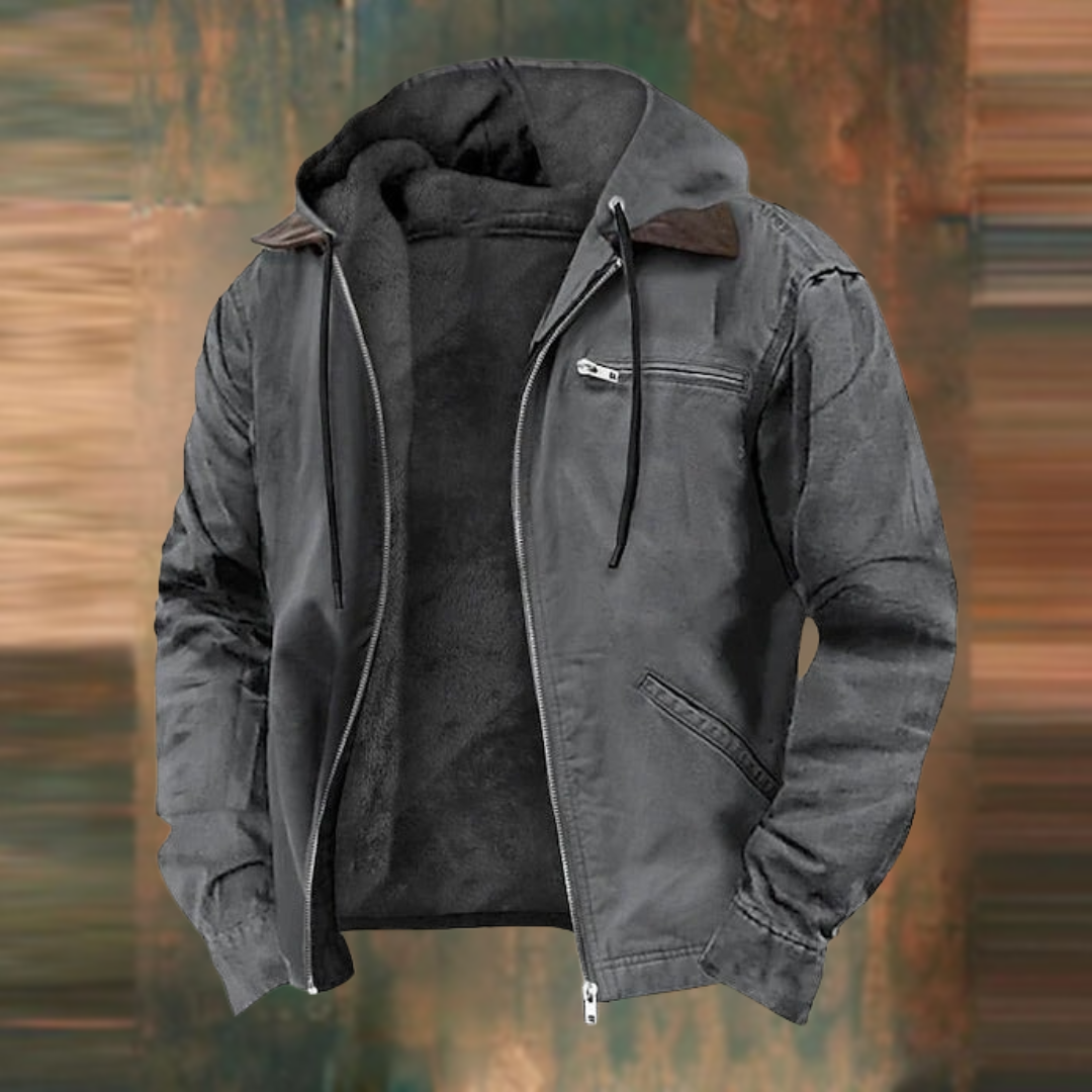 Jerome Veste Homme – Veste en Cuir Élégante & Moderne au Style Intemporel