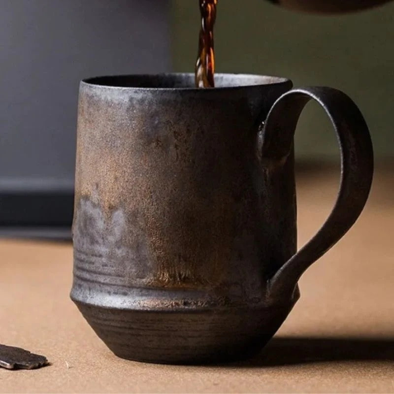 MugNest – Round Coffee Mug with Handle | Practical Design for Home or Office