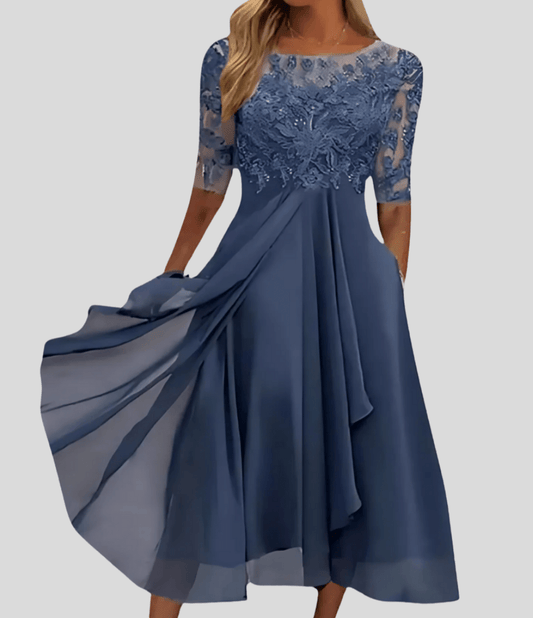 Rhonda - Lace Midi Dress