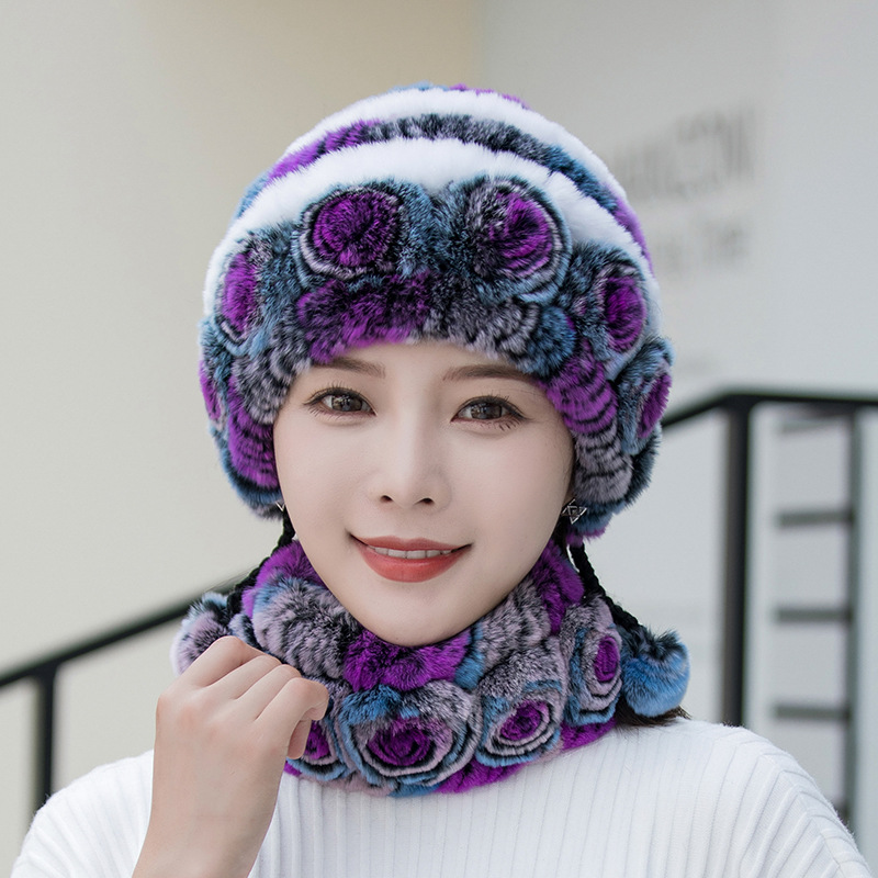 Bonnet Doux avec Bord Imitation Fourrure pour Femme | Idéal pour l’Hiver