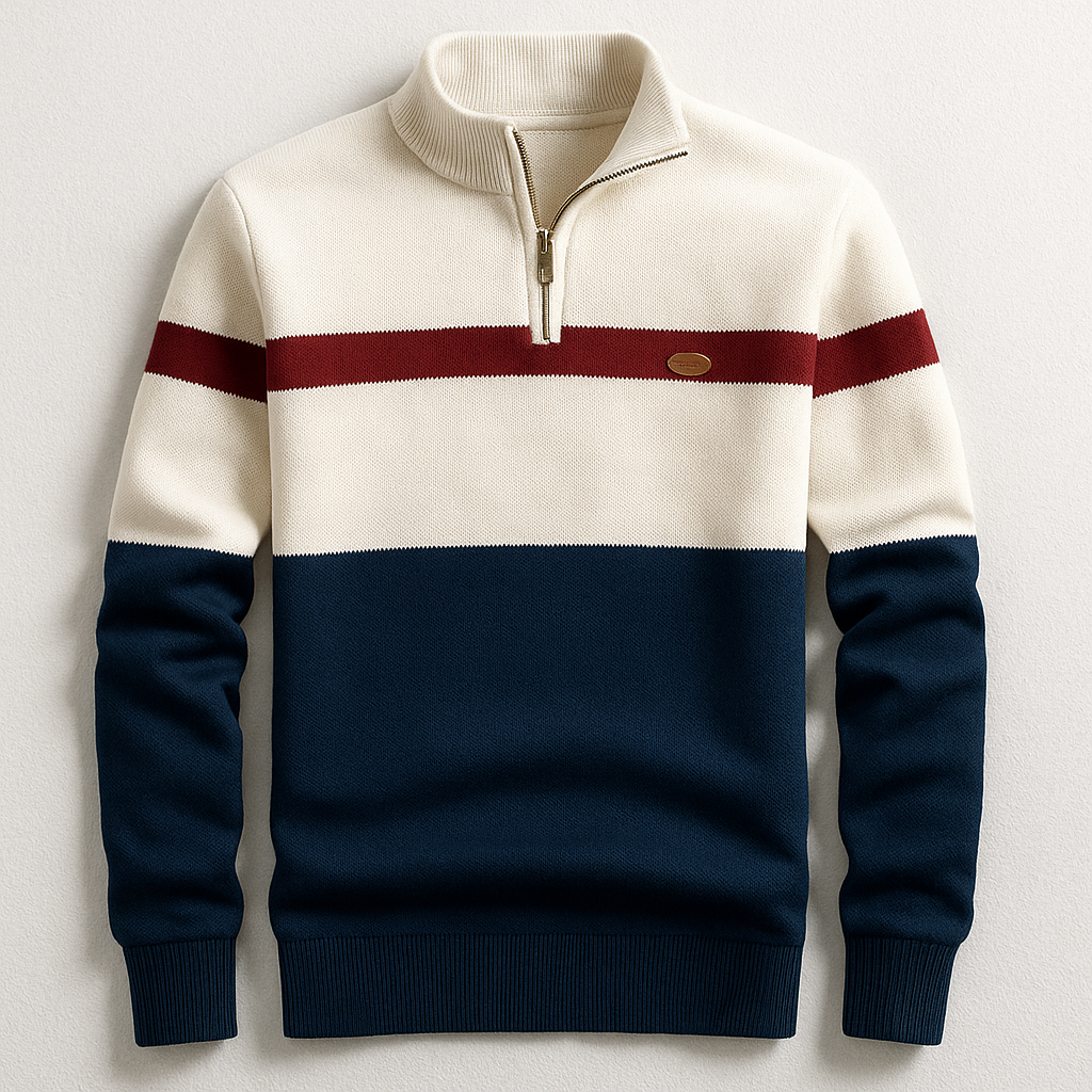 Sacha – Sweat zippé homme