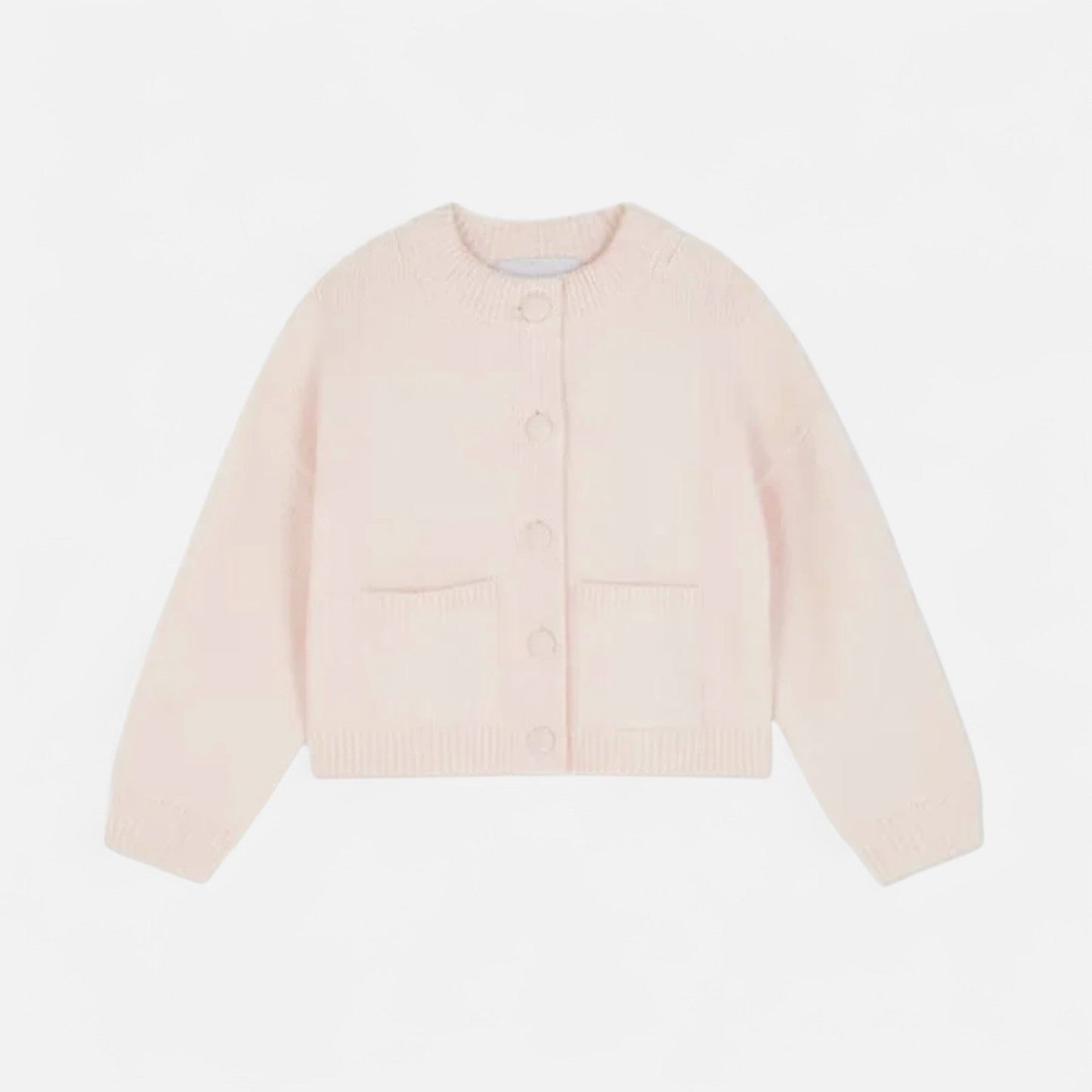 Femurea | Women’s Knitted Cardigan – Button-Up with Pockets