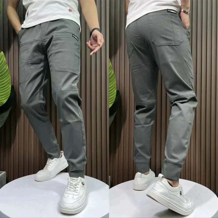 Milo - Multi-pocket stretch cargo pants (Unisex)