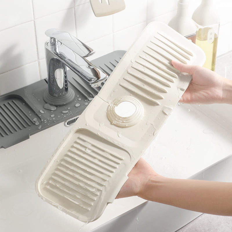 Soft-Surface Silicone Drying Mat – For Pots, Dishes, Glasses & Cutlery