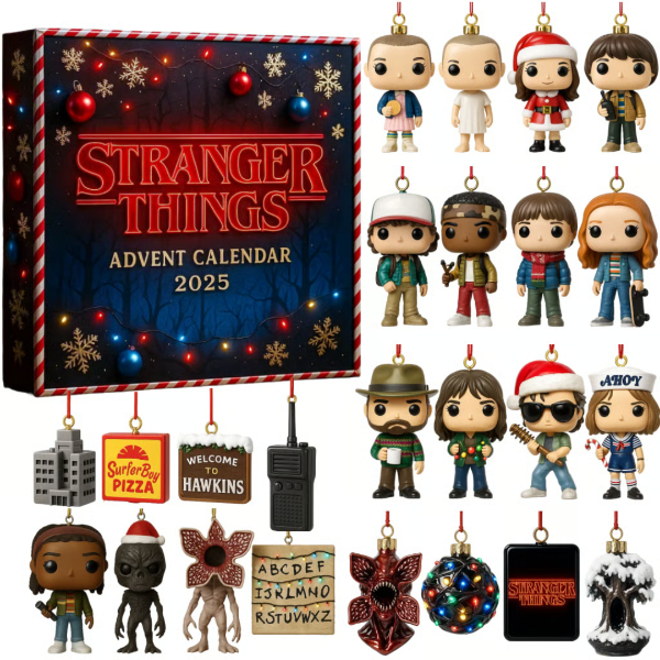 Koledar adventnih dni Stranger Things 2025