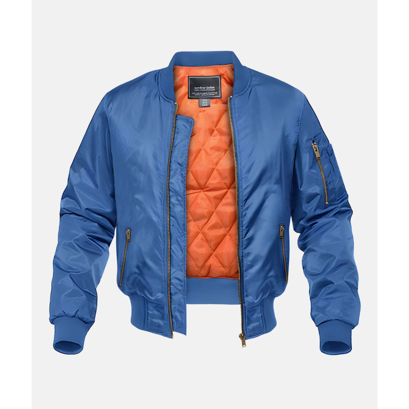 Heritage Heren Bomberjack – Gewatteerd, Tijdloos en Comfortabel