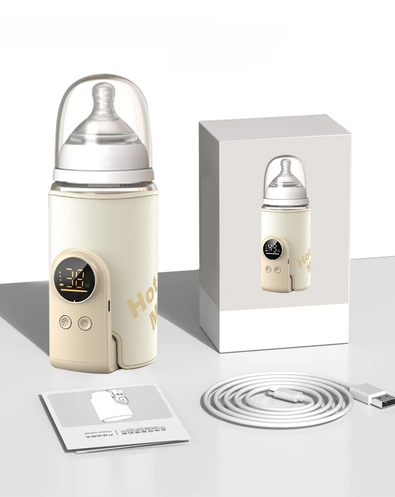 SmartBottle – Draadloze Oplaadbare Flessenwarmer – Altijd Perfecte Temperatuur