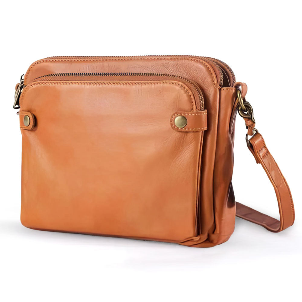 Kim™ | Classic Leather Crossbody