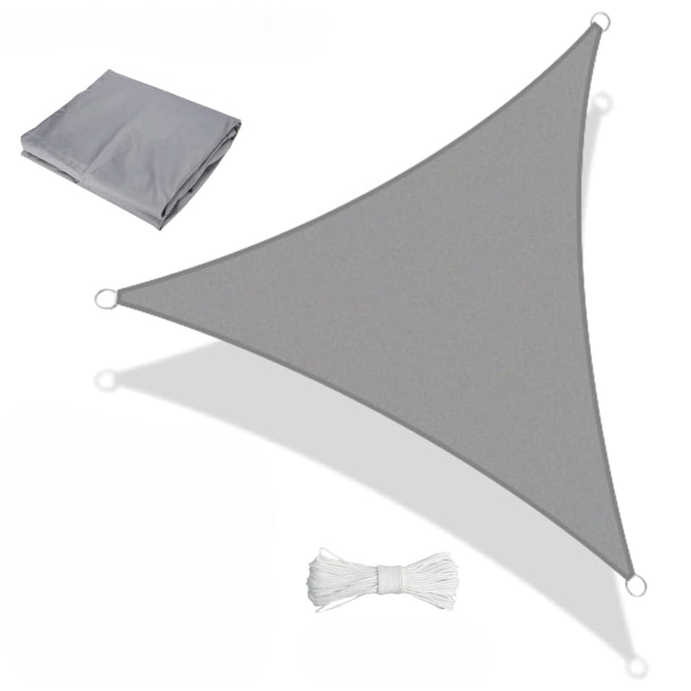 Heavy Duty Waterproof Sun Shade Sail Cloth Square Rectangle Triange Canopy Options