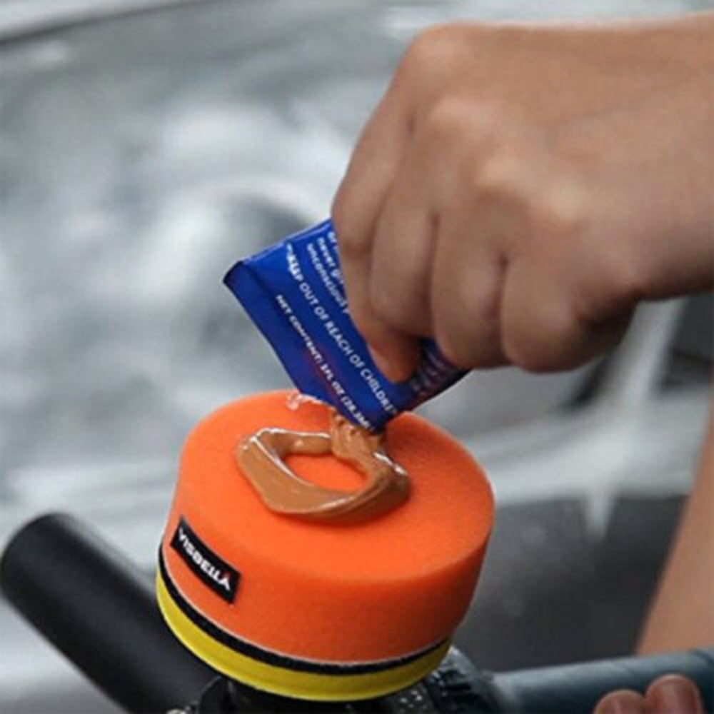 Heavy Duty Headlight Restoration Kit Car Lens Lamp Cleaning Sanding Repair Tool