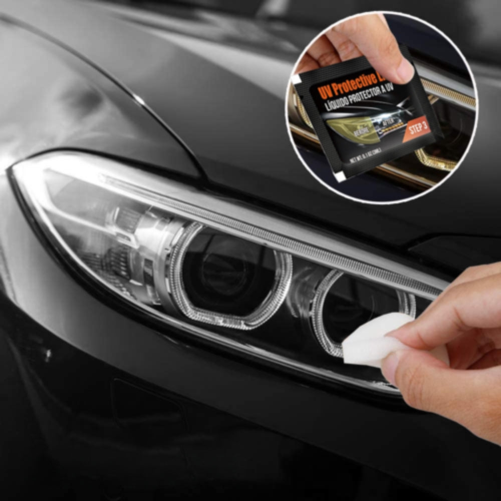 Heavy Duty Headlight Restoration Kit Car Lens Lamp Cleaning Sanding Repair Tool