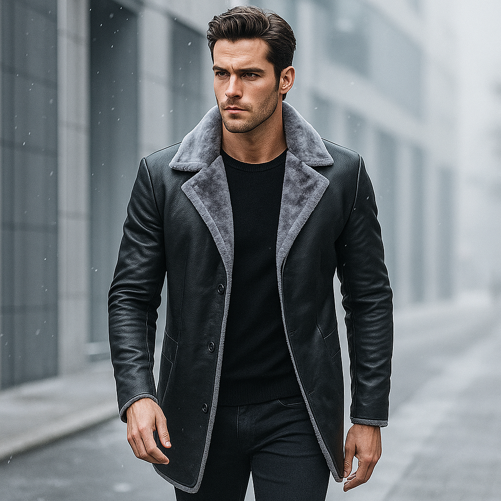 Manteau Homme Romeo – Élégant, Chaud et Confort Intemporel