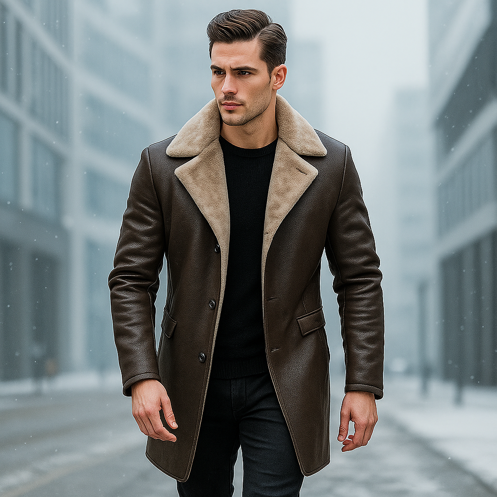 Manteau Homme Romeo – Élégant, Chaud et Confort Intemporel