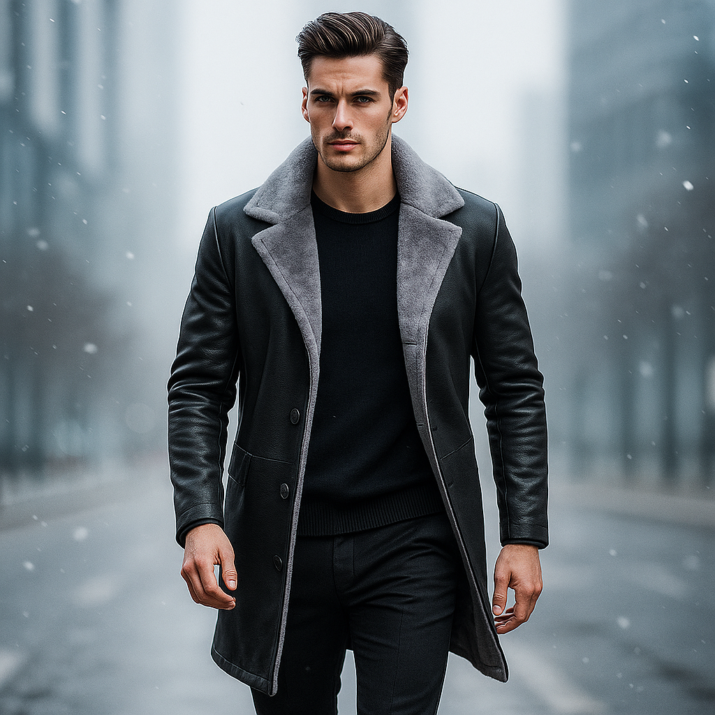 Manteau Homme Romeo – Élégant, Chaud et Confort Intemporel