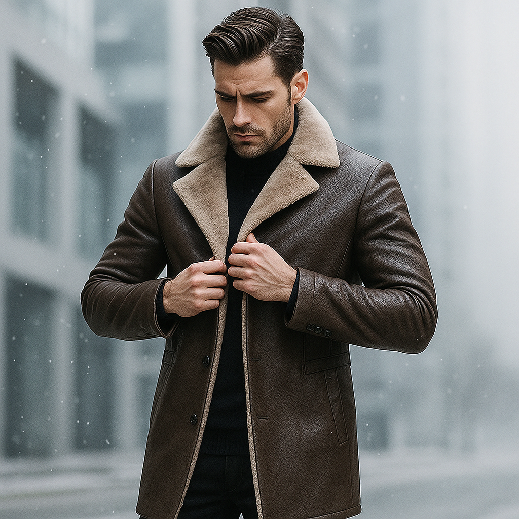 Manteau Homme Romeo – Élégant, Chaud et Confort Intemporel