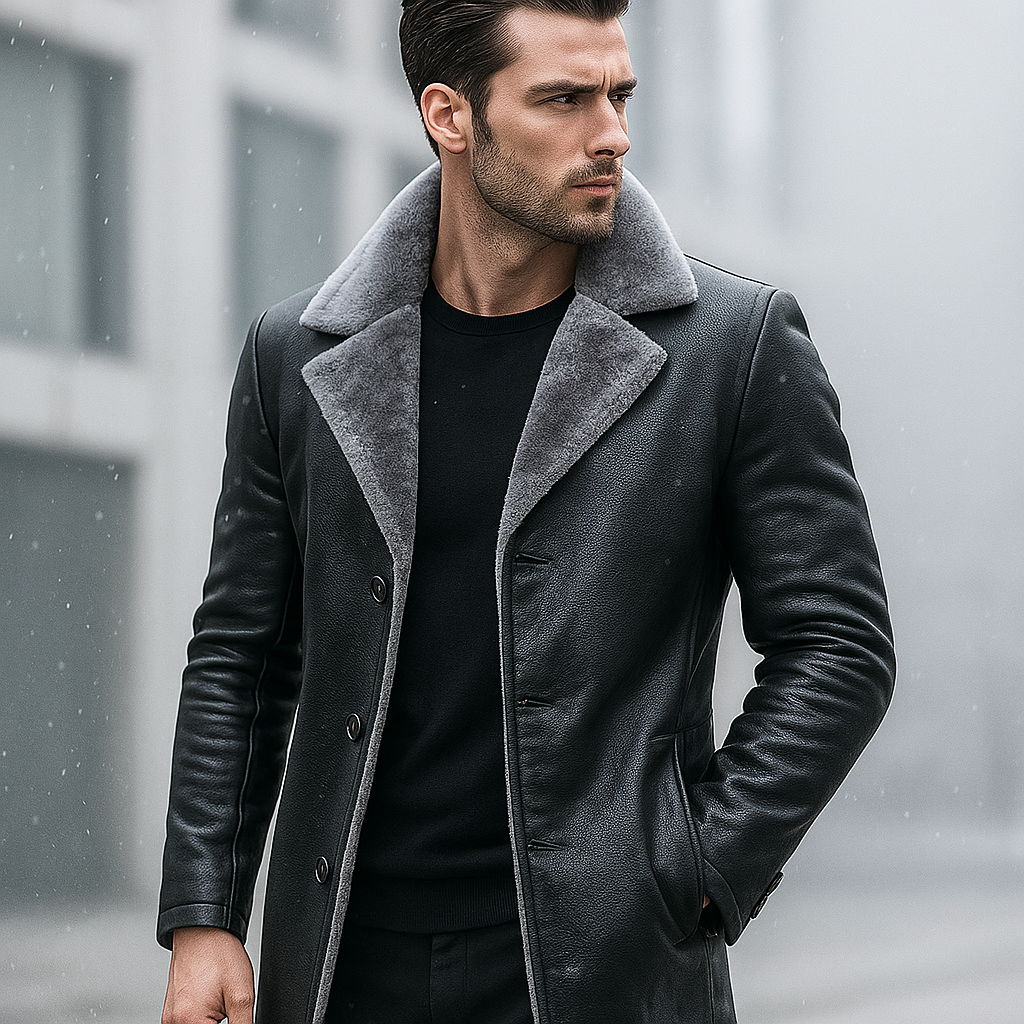Manteau Homme Romeo – Élégant, Chaud et Confort Intemporel
