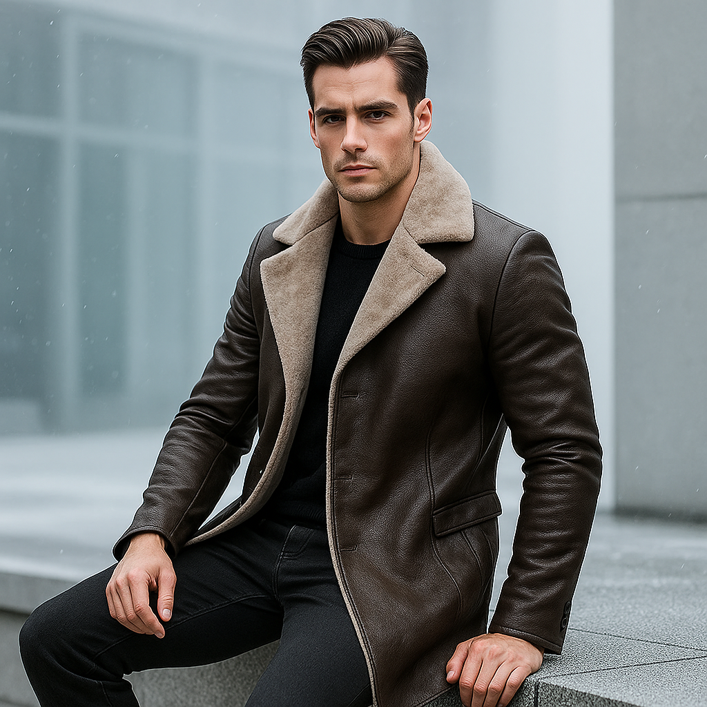 Manteau Homme Romeo – Élégant, Chaud et Confort Intemporel