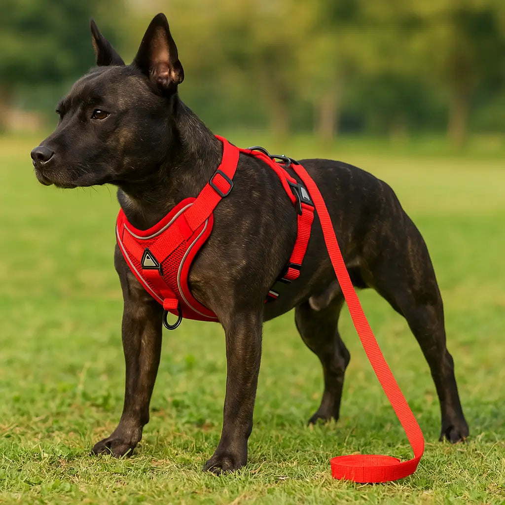 Reflektierendes Hundegeschirr | Atmungsaktiv & Sicher für Spaziergänge