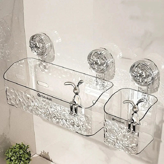 PureVante™ No-Drill Organizer — Turn Bathroom Chaos Into Calm, Clutter-Free Bliss Instantly