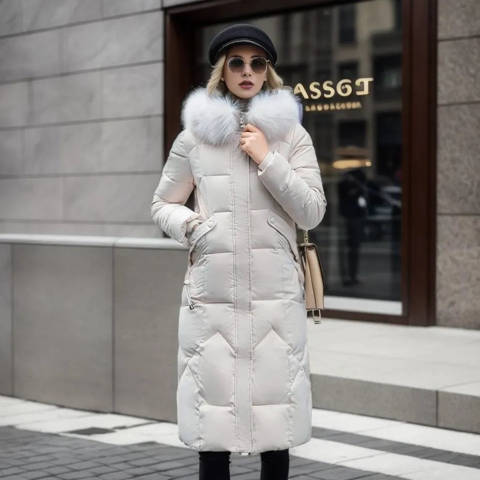 Avencea - Warm Extended Length Winter Coat