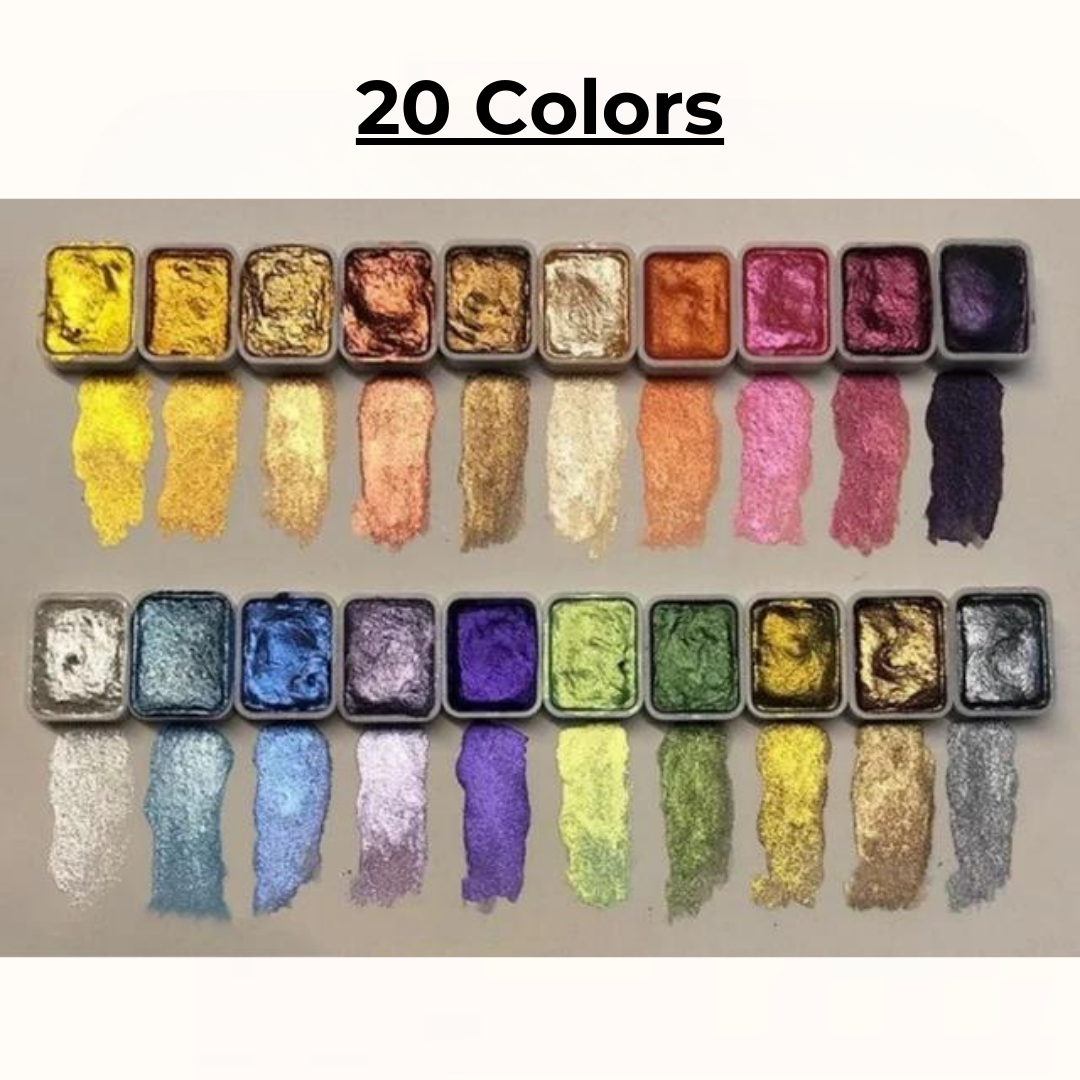 50% OFF I GlowMax™ Watercolor Paint Set