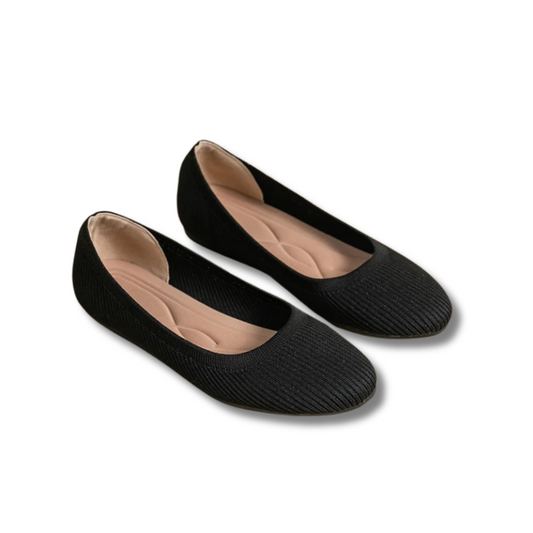 Ballet Flats Stylish Comfy Women Leather Padded Insole Flexible Sole