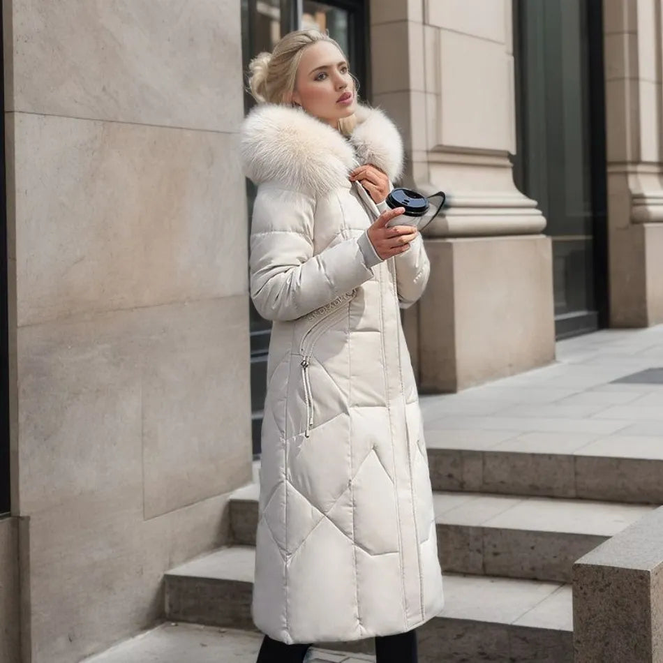 Avencea - Warm Extended Length Winter Coat