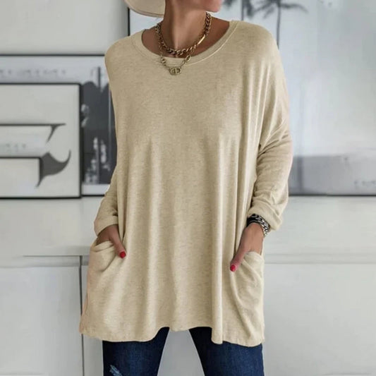 Rosamonde | Oversize Sweater For Women | Practical Pockets