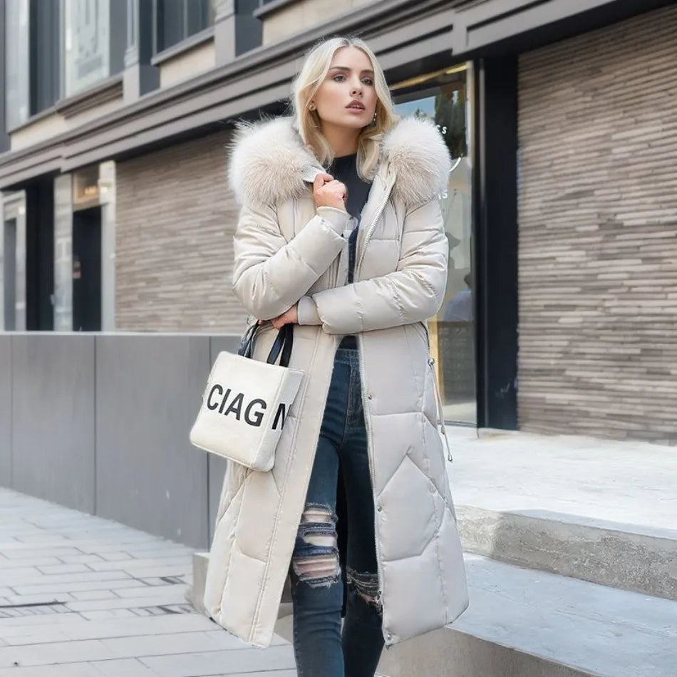 Avencea - Warm Extended Length Winter Coat