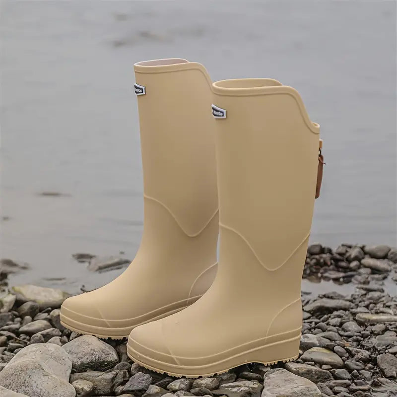 Ladies waterproof rain boots made of PVC with non-slip sole – Corina