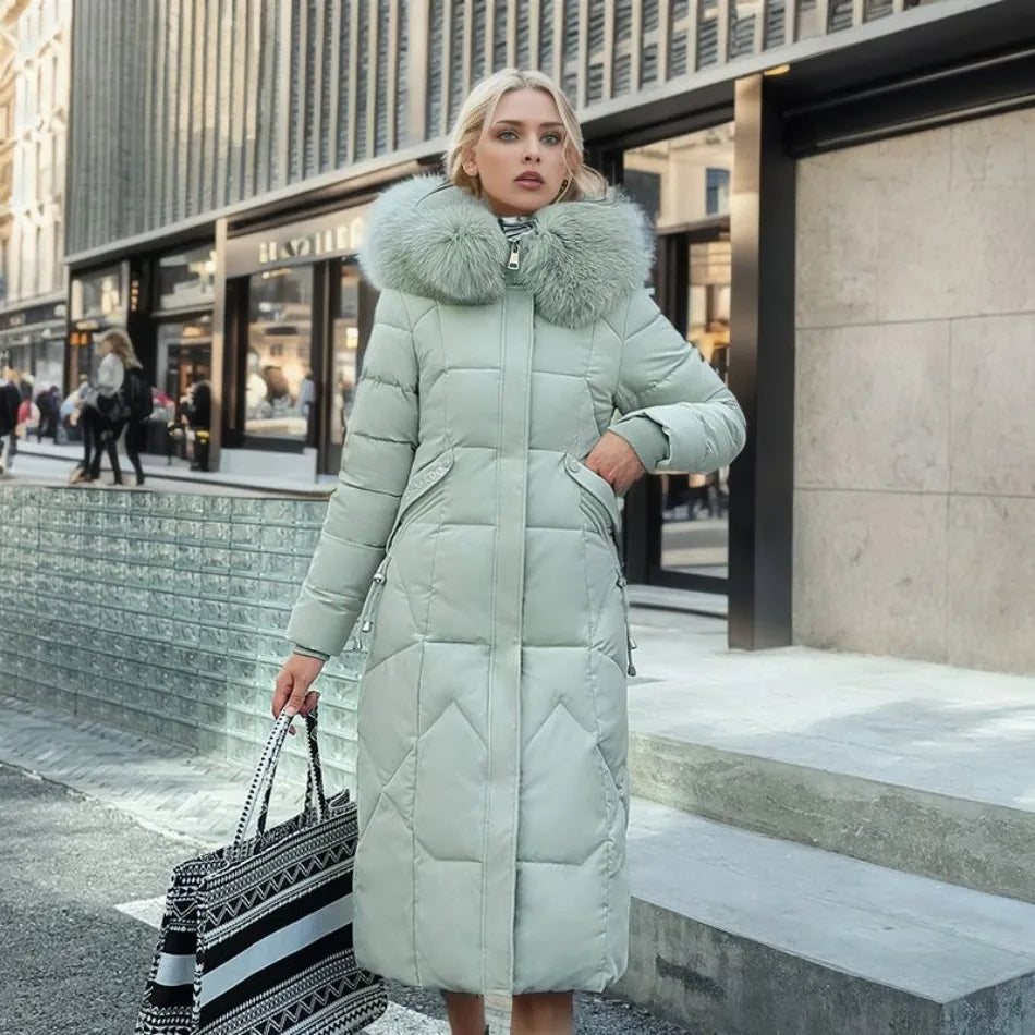 Avencea - Warm Extended Length Winter Coat