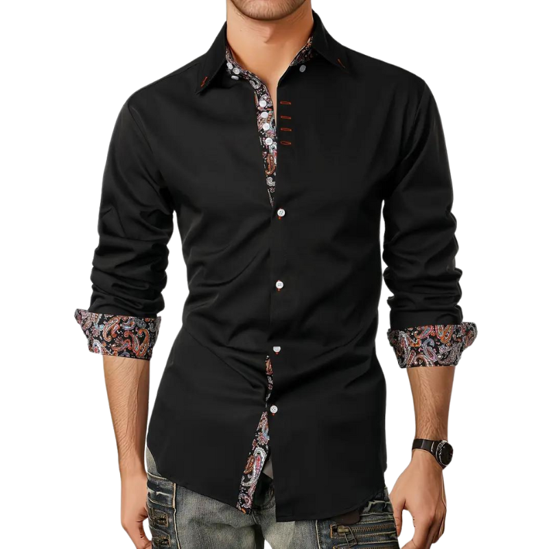 Trendy Heren Feestoverhemd - Matteo