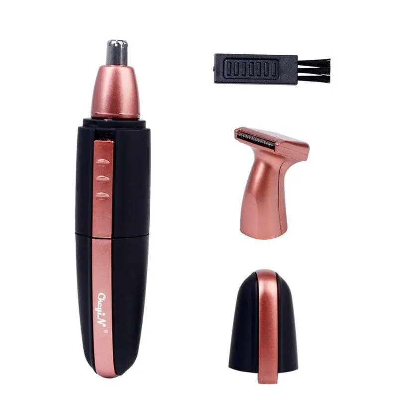 2 In1 Electric Hair Nose Trimmer For Men Usb Rechargeable Removal