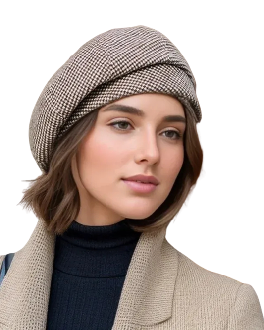 Štěpánka | Elegantní baret s jemným povrchem