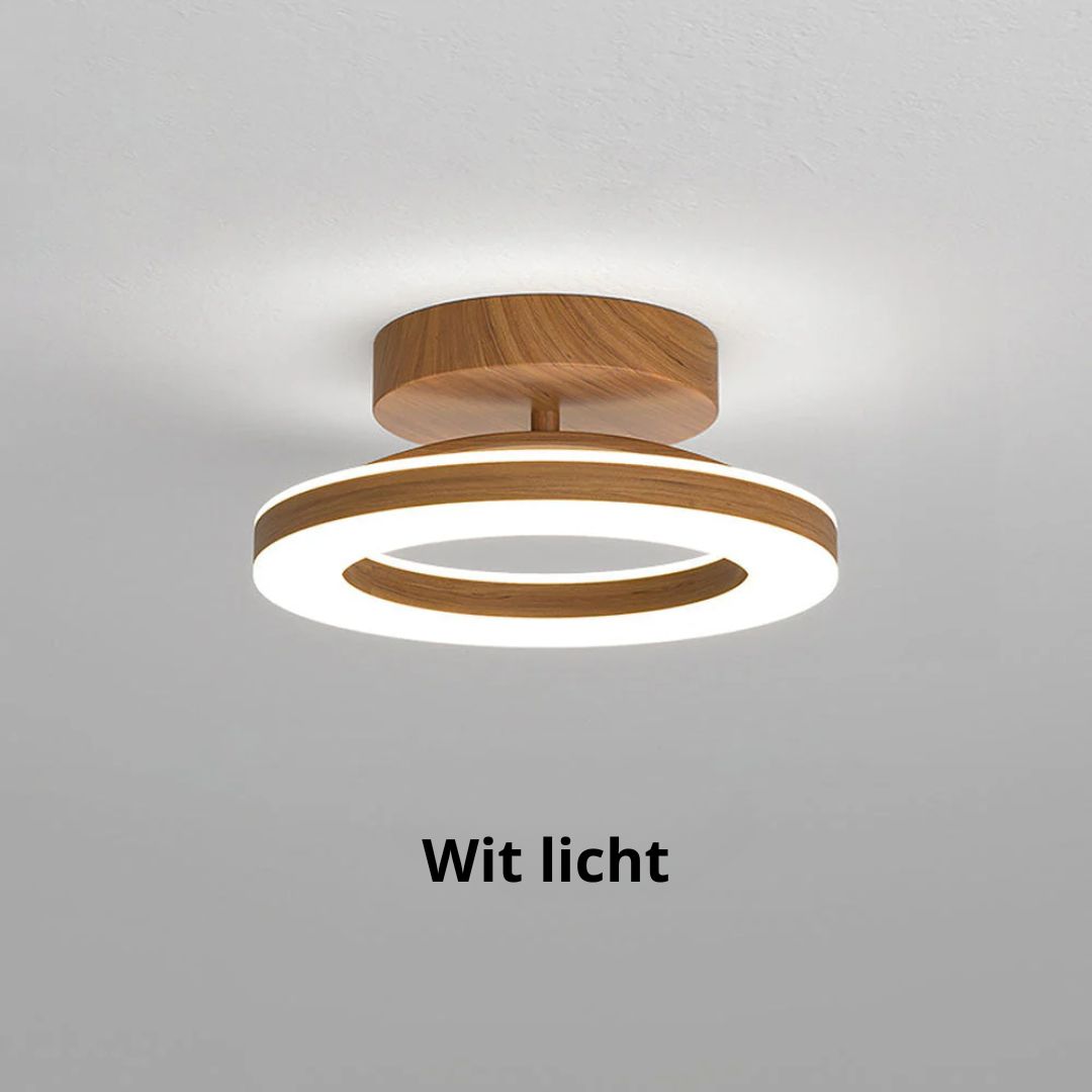 Cypressa - Ronde Plafondlamp LED Acryl voor Hal en Entree