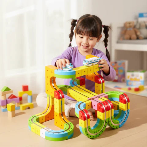 Tracki - Magnetische 3D Treinbaan Bouwset