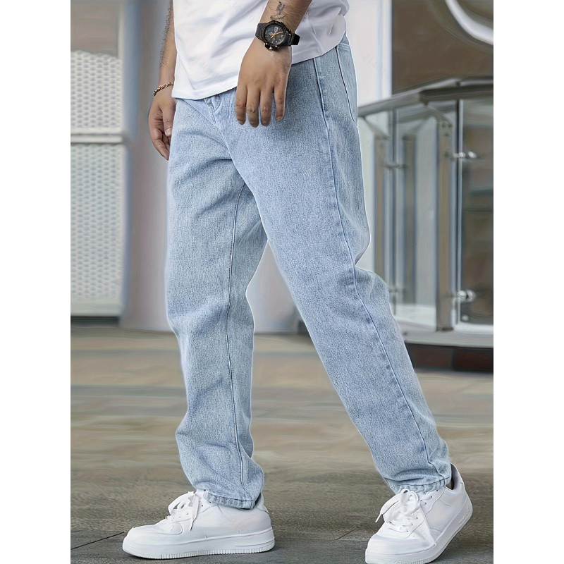 Heren Jeans met Relaxte Pasvorm – Comfortabel & Tijdloos