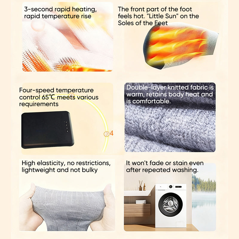 Sakersocken® Beheizbare Wintersocken | Elektrisch & Wiederaufladbar