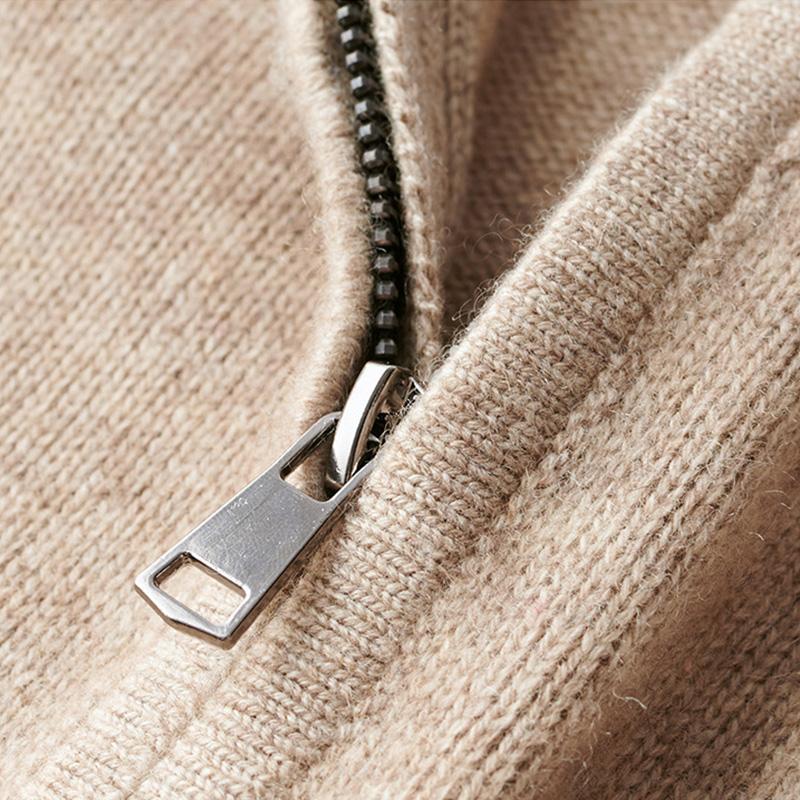 HARVIN | HERRES ELEGANTE ZIP - UP GENSER - Jaxel & Jess