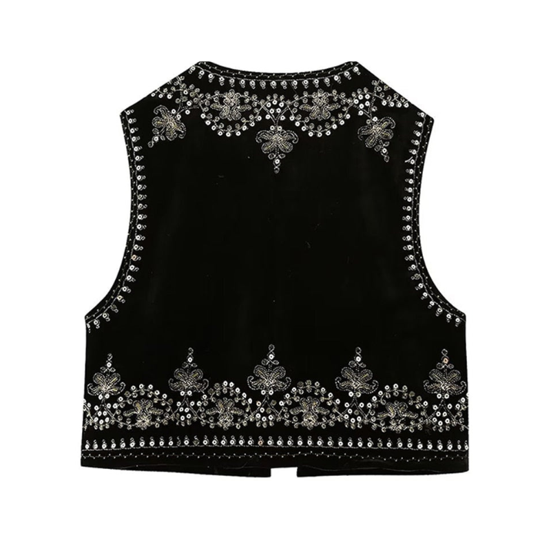 Elena – Gilet sans manches élégant au design classique et à la coupe décontractée