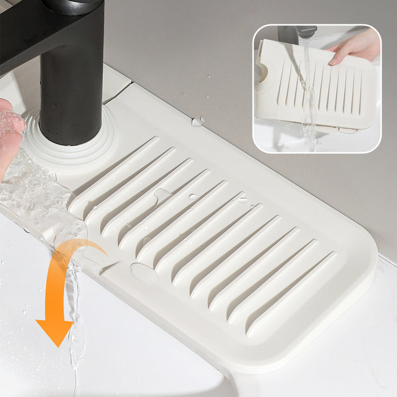 Soft-Surface Silicone Drying Mat – For Pots, Dishes, Glasses & Cutlery
