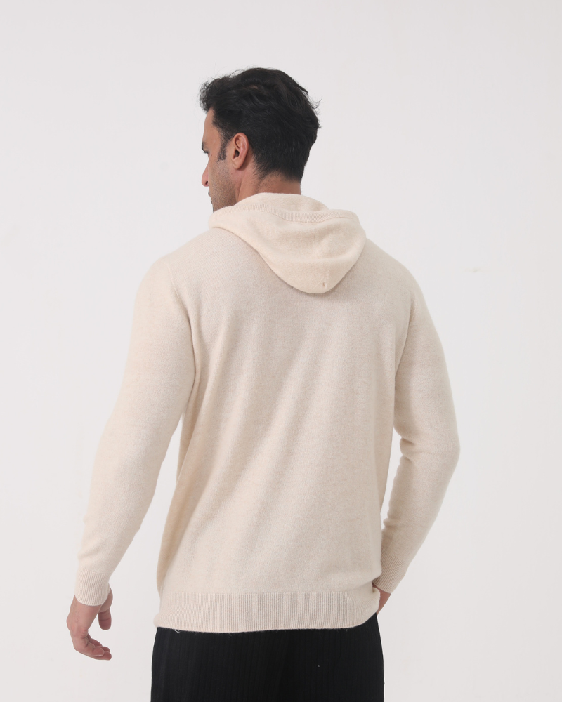 Hoodie aus 100% Kaschmir